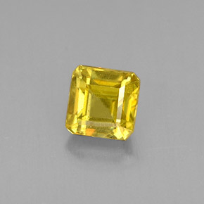 0.43 ct Gold Sphene Gemstone, Sphene Gem in Octagon Facet Shape for Sale.