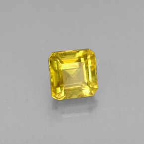 0.43 ct Gold Sphene Stone, Natural Sphene in Octagon Facet Shape for Sale