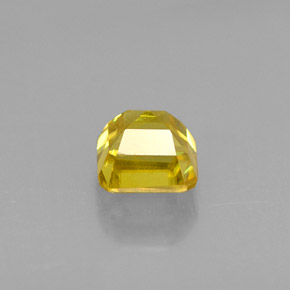 Sphene Gemstone in 3.9 x 3.9 mm Size for Sale, Sphene Stone in Yellow Golden Color