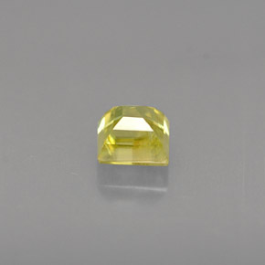 Sphene Gemstone in 3.8 x 3.8 mm Size for Sale, Sphene Stone in Greenish Golden Color