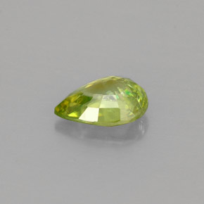 Sphene Gemstone in 6.7 x 5 mm Size for Sale, Sphene Stone in Golden Green Color