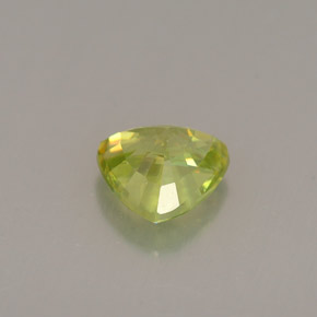 Sphene Gemstone in 6 x 6 mm (calibrated) Size for Sale, Sphene Stone in Golden Green Color