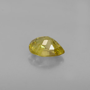 Sphene Gemstone in 6.9 x 5.4 mm Size for Sale, Sphene Stone in Greenish Golden Color