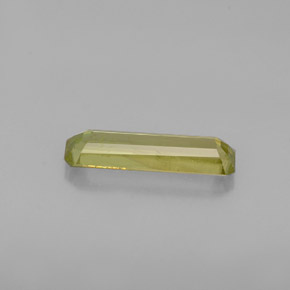 Sphene Gemstone in 11.3 x 3.4 mm Size for Sale, Sphene Stone in Golden Green Color