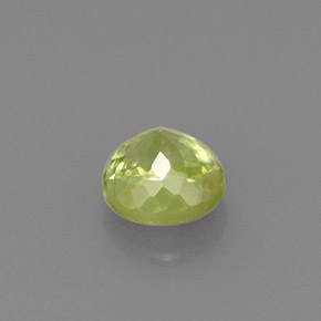 Sphene Gemstone in 4.6 mm Size for Sale, Sphene Stone in Green Color