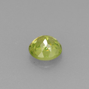 Sphene Gemstone in 4.5 mm Size for Sale, Sphene Stone in Yellowish Green Color
