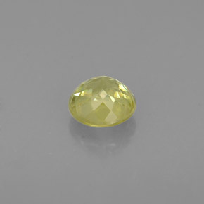Sphene Gemstone in 4.6 mm Size for Sale, Sphene Stone in Yellowish Green Color
