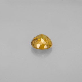 Sphene Gemstone in 4.2 mm Size for Sale, Sphene Stone in Golden Color