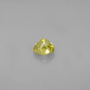 Sphene Gemstone in 4.5 mm Size for Sale, Sphene Stone in Greenish Golden Color