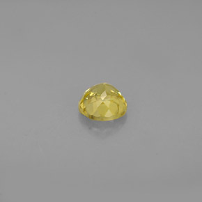 Sphene Gemstone in 4.6 mm Size for Sale, Sphene Stone in Greenish Golden Color