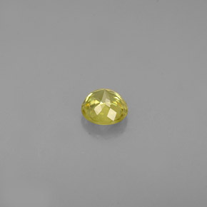 Sphene Gemstone in 4.4 mm Size for Sale, Sphene Stone in Greenish Golden Color