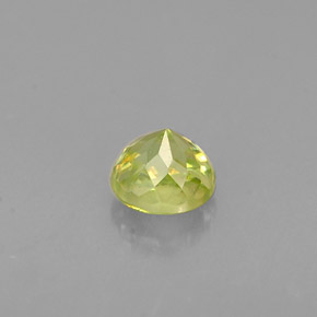 Sphene Gemstone in 4 mm (calibrated) Size for Sale, Sphene Stone in Yellowish Green Color