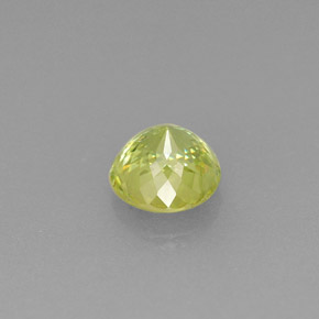 Sphene Gemstone in 5 mm (calibrated) Size for Sale, Sphene Stone in Yellowish Green Color
