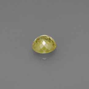 Sphene Gemstone in 4.6 mm Size for Sale, Sphene Stone in Golden Green Color