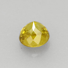 Sphene Gemstone in 4.2 mm Size for Sale, Sphene Stone in Golden Color