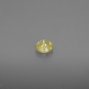 Sphene Gemstone in 4 mm (calibrated) Size for Sale, Sphene Stone in Greenish Yellow Color