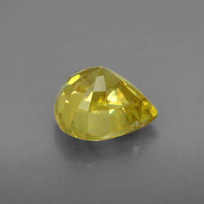 Sphene Gemstone in 9.4 x 9.2 mm Size for Sale, Sphene Stone in Yellow Golden Color