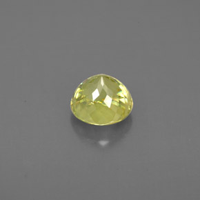 Sphene Gemstone in 6 mm (calibrated) Size for Sale, Sphene Stone in Yellowish Green Color