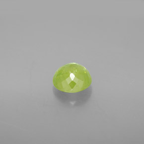 Sphene Gemstone in 6.5 mm (calibrated) Size for Sale, Sphene Stone in Yellowish Green Color