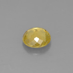 Sphene Gemstone in 5.7 mm Size for Sale, Sphene Stone in Yellow Golden Color