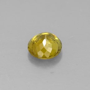 Sphene Gemstone in 5.6 mm Size for Sale, Sphene Stone in Yellow Golden Color