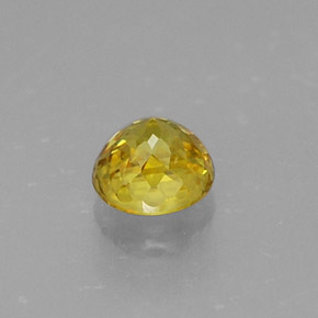 Sphene Gemstone in 4.2 mm Size for Sale, Sphene Stone in Yellow Golden Color