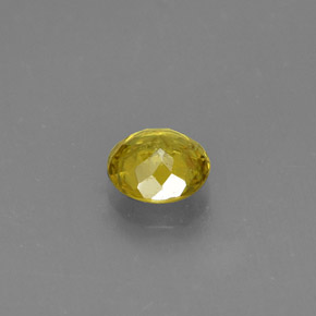 Sphene Gemstone in 5 mm (calibrated) Size for Sale, Sphene Stone in Greenish Yellow Color