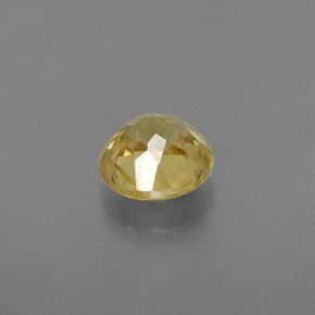 Sphene Gemstone in 4.6 mm Size for Sale, Sphene Stone in Yellow Golden Color