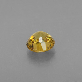 Sphene Gemstone in 4.4 mm Size for Sale, Sphene Stone in Yellow Golden Color