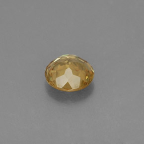 Sphene Gemstone in 4.7 mm Size for Sale, Sphene Stone in Yellow Golden Color