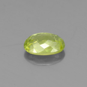 Sphene Gemstone in 6.8 x 4.8 mm Size for Sale, Sphene Stone in Golden Green Color