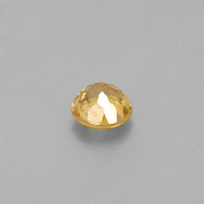 Sphene Gemstone in 5 mm (calibrated) Size for Sale, Sphene Stone in Yellow Golden Color