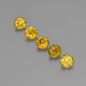 0.4ct Round Facet Greenish Golden Sphene Gem for sale 0.4ct Round Facet Greenish Golden Sphene Gem (ID: 344869)