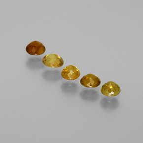 Sphene Gemstones in 3.7 mm Size for Sale, Sphene Stones in Multicolor Color