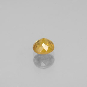 Sphene Gemstone in 4.6 mm Size for Sale, Sphene Stone in Yellow Golden Color