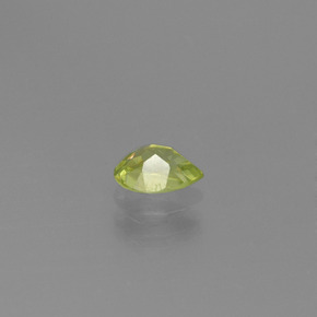 Sphene Gemstone in 5.5 x 4.2 mm Size for Sale, Sphene Stone in Golden Green Color