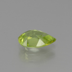 Sphene Gemstone in 9 x 6 mm (calibrated) Size for Sale, Sphene Stone in Golden Green Color