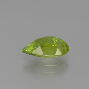 Sphene Gemstone in 9.7 x 5.9 mm Size for Sale, Sphene Stone in Golden Green Color