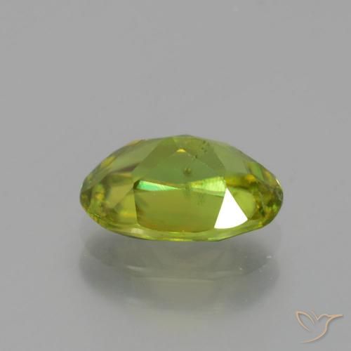 Sphene Gemstone in 9 x 6 mm (calibrated) Size for Sale, Sphene Stone in Bright Green Color