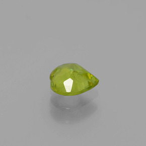 Sphene Gemstone in 5.5 x 5.3 mm Size for Sale, Sphene Stone in Golden Green Color