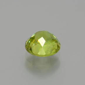 Sphene Gemstone in 6.5 mm (calibrated) Size for Sale, Sphene Stone in Golden Green Color