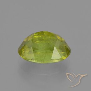 Sphene Gemstone in 9.1 x 6.7 mm Size for Sale, Sphene Stone in Bright Green Color