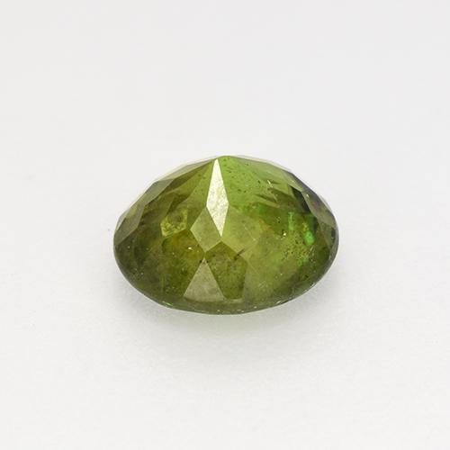 Sphene Gemstone in 6 mm (calibrated) Size for Sale, Sphene Stone in Medium Green Color
