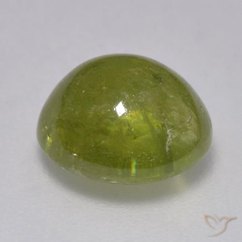 Sphene Gemstone in 8.5 mm (calibrated) Size for Sale, Sphene Stone in Forest Green Color