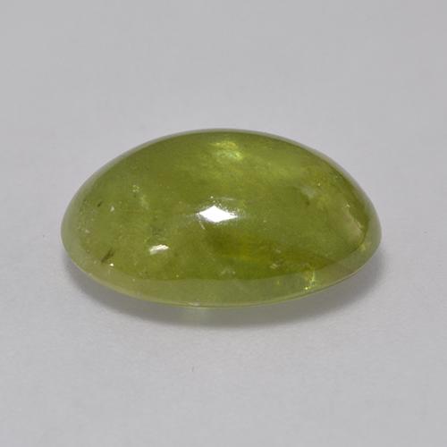 Sphene Gemstone in 13.3 x 9.9 mm Size for Sale, Sphene Stone in Lemon Yellow Color