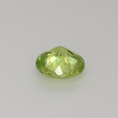 Sphene Gemstone in 6 mm (calibrated) Size for Sale, Sphene Stone in Light Yellow Color
