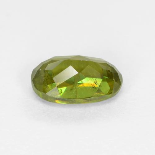 Sphene Gemstone in 6 x 4.2 mm Size for Sale, Sphene Stone in Medium Green Color