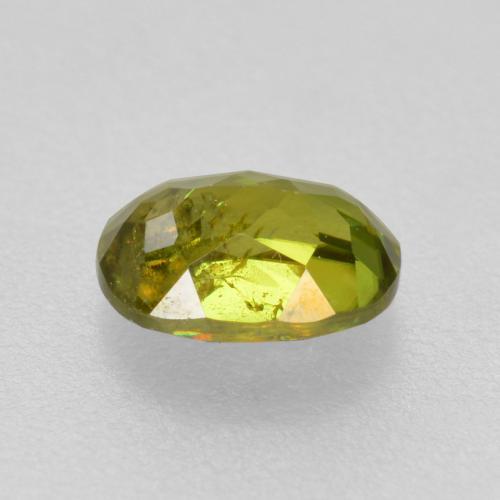 Sphene Gemstone in 5.5 x 4.4 mm Size for Sale, Sphene Stone in Medium Green Color