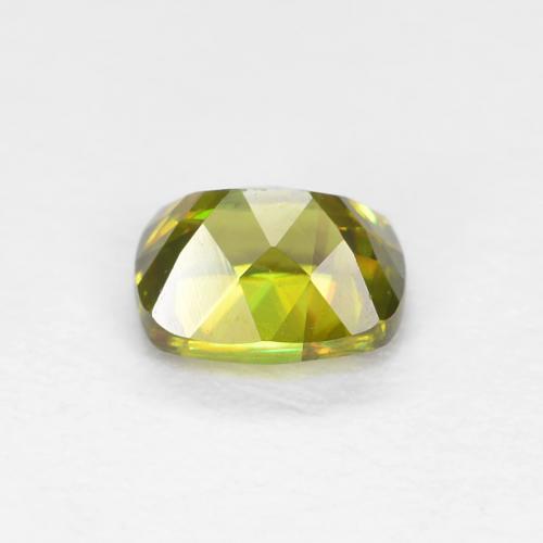 Sphene Gemstone in 4.8 x 3.9 mm Size for Sale, Sphene Stone in Medium Green Color