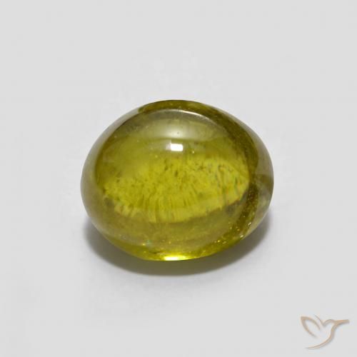 1.40ct Natural Earthy Gold Sphene, Oval, Transparent